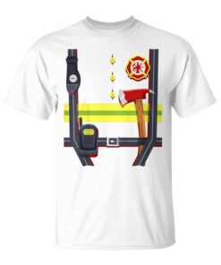 Children Boys Firefighters Dressed As Firefighters Unisex T-Shirt