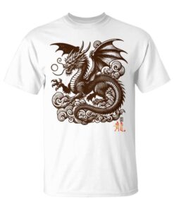 Chinese Dragon Character Year Dragon Zodiac Power Loong Unisex T-Shirt