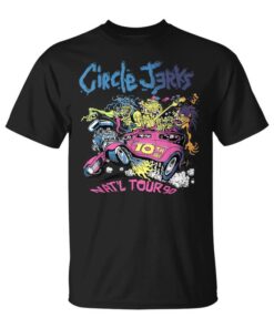 Circle Jerks 91 Tour Illustration Unisex T-Shirt
