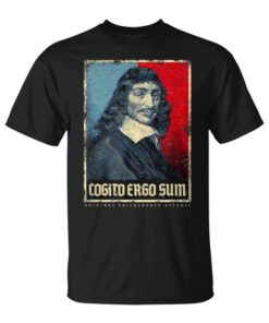 Cogito Ergo Sum René Descartes Principles Philosophyintage Unisex T-Shirt