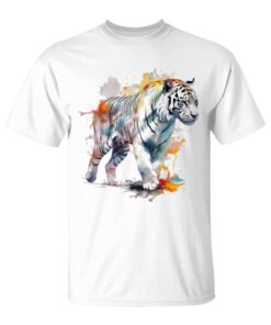 Colorful Tiger Art Zoo Animal Tiger Unisex T-Shirt