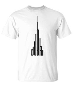 Cool Dubai Burj Khalifa Skyscraperintage Royalty Dubai United Arab Emirates Unisex T-Shirt