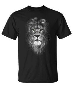 Cool Lion With Wild Eyes Unisex T-Shirt