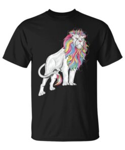 Cool Lionicorn Unicorn Gift For Lover Magical Lion Creature Unisex T-Shirt