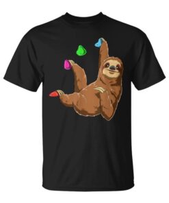 Cool Sloth Boulder Climbing Unisex T-Shirt
