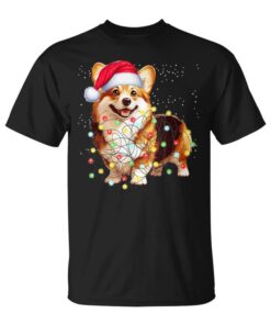 Corgi Christmas Dog Sweater Unisex T-Shirt