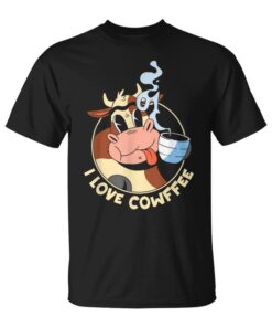 Cow Farm Owner Coffee Enthusiast Cattleman Farmer Unisex T-Shirt