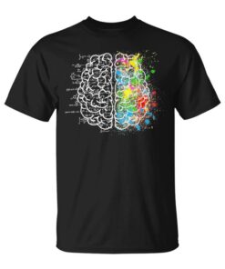 Creative Brain Art Science Math Unisex T-Shirt