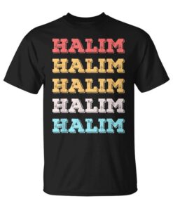 Cute Personalized Gift Halim Custom Name Unisex T-Shirt
