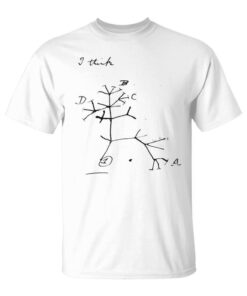 Darwin Laida Tree Evolution Science Biology Nerd Unisex T-Shirt