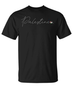 Dawlat Filastin Love Palestine Flag Heart In Palestine Unisex T-Shirt