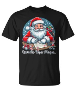 Dear Three Wise Men Letter From Santa Claus Christmas Design Unisex T-Shirt