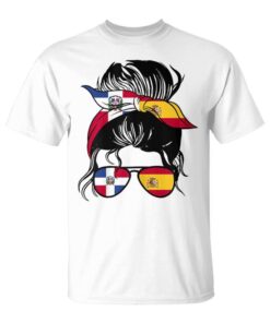 Dominican Republic And Spain Mix Dominican Roots Unisex T-Shirt