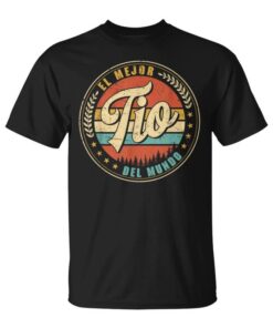 El Mejor Tio Del Mundo Men Retrointage Decor Tio Unisex T-Shirt