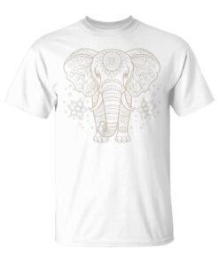 Elephant Mandala Style Perfect for Men and Women Long Sleeve Unisex T-Shirt