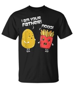 Father And Son French Fries Funny Unisex T-Shirt