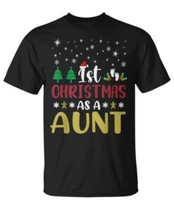 First Christmas As Aunt Unisex T-Shirt