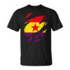 Flag of the 2nd Spanish Republic 3D Three-dimensional Effect Unisex T-shirt