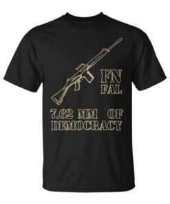 Fn Fal Fan 762 Mm De Democracia New Unisex T-Shirt