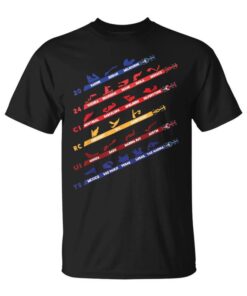 Formula Race Track 2024 Circuit Calendar Unisex T-Shirt