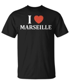France I Love Marseille Unisex T-Shirt