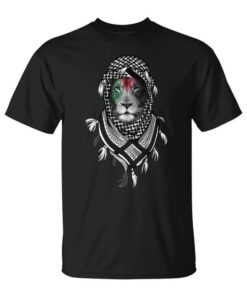 Free Palestine Palestinian Lion Long Sleeve Unisex T-Shirt