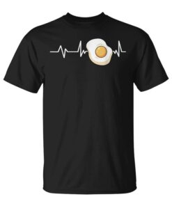 Fried Egg Heartbeat Fried Egg Gift Fried Egg Unisex T-Shirt