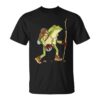 Frog On A Hike In The Mountains Unisex T-Shirt