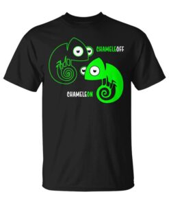 Funny Chameleon Cameleoff Gift Funny Humorous Unisex T-Shirt
