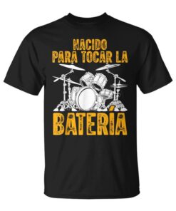 Funny Drummer Born To Play Drums Drum Unisex T-Shirt