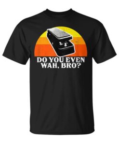 Funny Electric Guitar Wah Effects Pedal Rock Blues Guitarist Unisex T-Shirt