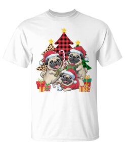 Funny Merry Christmas Pug Dog Men Is Boys Long Sleeve Unisex T-Shirt