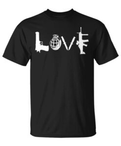 Funny Weapons Gift Love Weapons Unisex T-Shirt