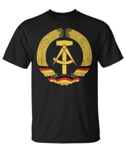 GDR German Democratic Republic Flag Symbol Unisex T-Shirt
