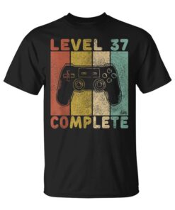 Gamer 37th Birthday Gift For Men 37 Years Old Unisex T-Shirt