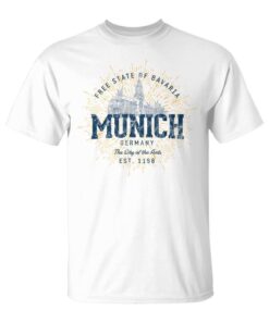 Germany Souvenir Deacationsintage Munich Unisex T-Shirt