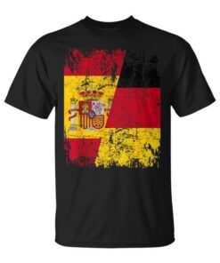 Germany Spain Friendship Flag Germany Unisex T-Shirt