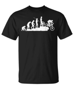 Gift For Mountain Biker Mtb Evolution Downhill Unisex T-Shirt