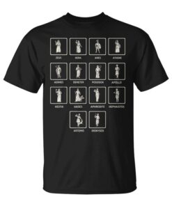 Gods Of Greek Mythology Gods Of Greece Unisex T-Shirt