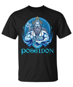 Greek God Poseidon Ancient Greece Mythology Unisex T-Shirt