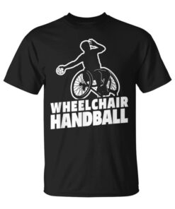 Handball Wheelchair Player Handbolist Handball Unisex T-Shirt