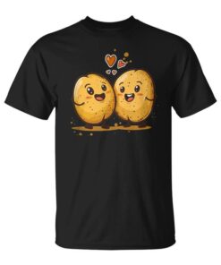 Happy Marriage With This Potato Couple Outfit Unisex T-Shirt
