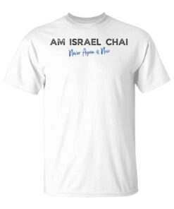 I Am Yisrael Chai Never Again Is Now Idf Jewish Zionist Unisex T-Shirt
