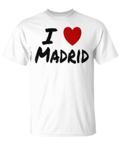 I Heart Love Madridholidaystrips Tourism Home Spain Unisex T-Shirt