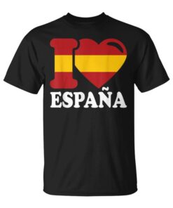 I Love Spain España Beautiful Spanish Country I Love Espana Unisex T-Shirt