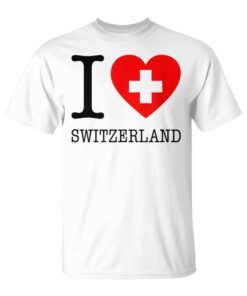 I Love Switzerland Switzerland Unisex T-Shirt