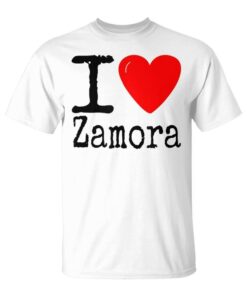I Love Zamora Yo Amo Zamora I Heart Zamora Unisex T-Shirt
