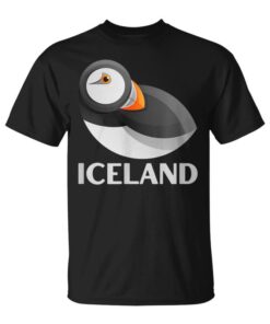 Iceland Puffin Bird Apparel & Souvenirs Bird Watching Equipment Unisex T-Shirt