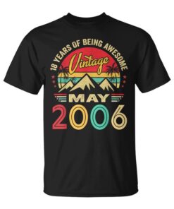 Ideaintage May 2006 Mens 18 Years Old Unisex T-Shirt
