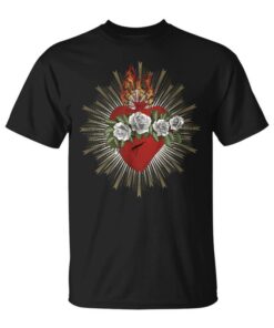 Immaculate Heart Deirgen Maria Catholic Mary Unisex T-Shirt